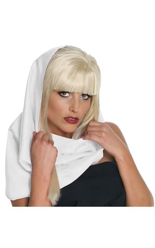 Lady gaga white head - lady,