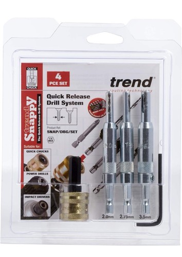 Snappy drill bit guide 4pcs - snappy,