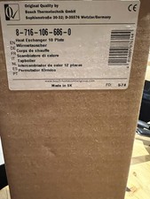 Worcester Bosch 10 Plate Heat Exchanger 87161066860