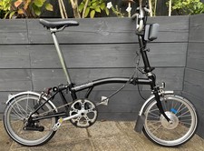 Brompton M6L Swytch Assist Folding bike C Line Explore - Light Leisure Use