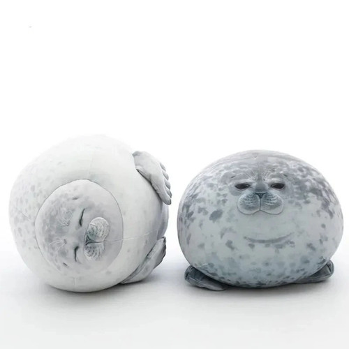 Blob seal pillow - blob, cute