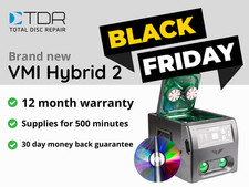 BLACK FRIDAY - TDR VMI Hybrid 2 Disc Repair Machine - Fix CDs, DVDs, Xbox, PS3