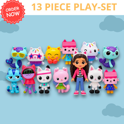 13pcs set gabby family - gabby's,