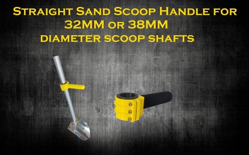 Straight sand scoop - sand, handle