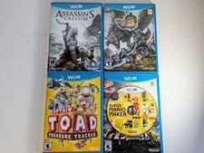 Nintendo Wii U Game Lot