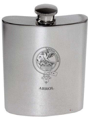 Arrol family crest 6oz - family,