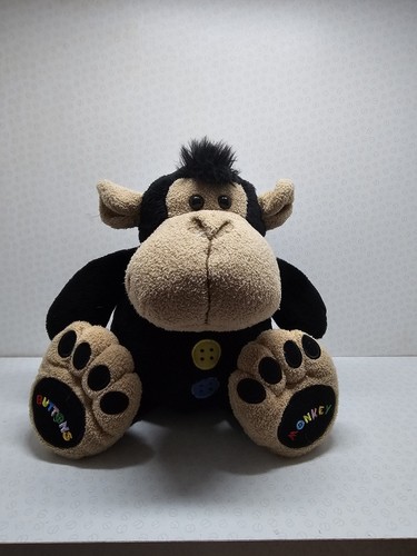 Buttons monkey plush - monkey,