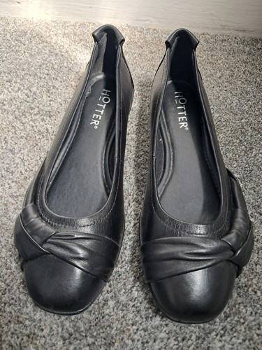 Ladies hotter raven black - uk, 5