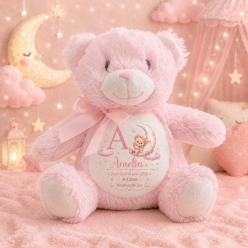 Personalised teddy bear baby - personalised,