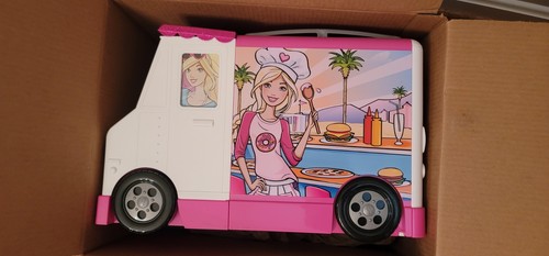 Barbie food truck - barbie, complete