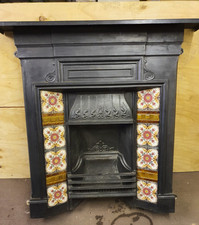 Victorian Cast Iron Fireplace