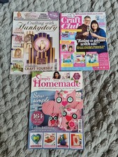 Crafting Magazines, Hunkydory, Craft Club And Simply Homemade