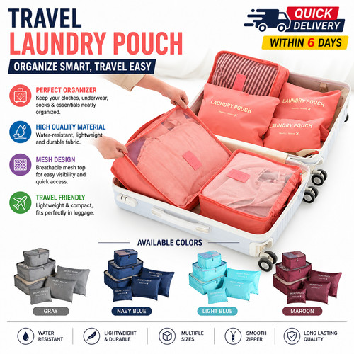 6pcs travel packing cubes - travel,
