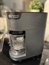 Tommee Tippee Quick Cook Baby Food Steamer and Blender - Black