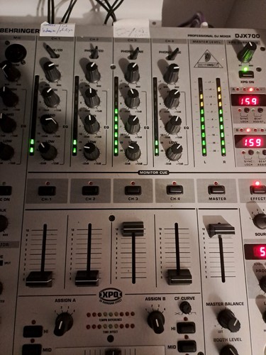 Behringer djx700 channel dj - djx700, 5-channel