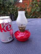 Vintage Red Kelly Pixie Lamp