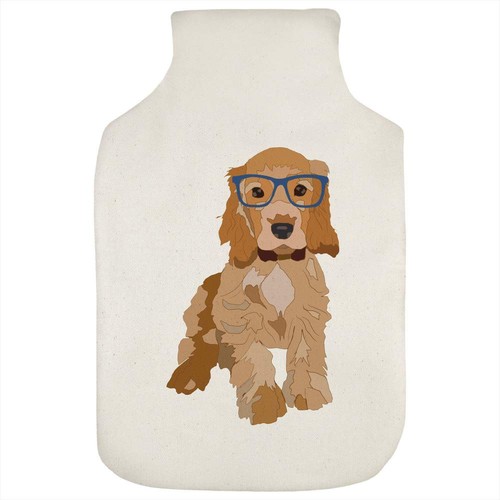 Spaniel puppy hot water - hot,