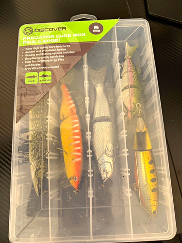 Discover predator lure box - box, 5pc