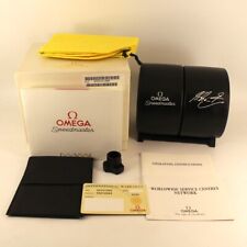 GENUINE OMEGA WATCH BOX SPEEDMASTER RACING MICHAEL SCHUMACHER LIMITED EDITION