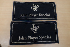 x2 JPS JOHN PLAYER SPECIAL BEER BAR TOWEL PUB MAT RUNNER COLLECTABLE MAN CAVE
