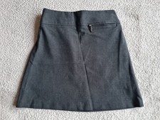 Girls M&S Grey  School Skirt