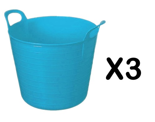 26l plastic flexi tubs - x,