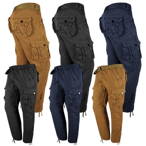 Cargo pants mens fashion - pants,