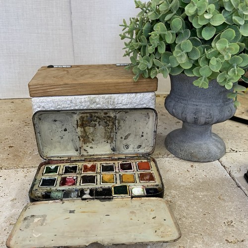 Vintage reeves watercolour - reeves,