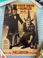 Mr Bungle Concert Poster Autographed 05/11/2023 LA 13x18 Sold Out SUPER RARE!!!
