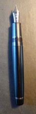 Sailor Professional Gear Imperial Black 21K Medium Nib Fountain Pen + converter