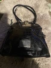 Jane Norman Y2K Black Croc