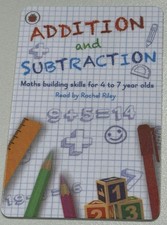 Yoto cards - Addition And Subtraction - Maths For 4 - 7 Year Olds