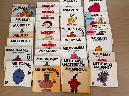 Bundle vintage mr men - 28,