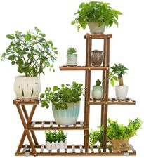 Wooden plant stand - plant,