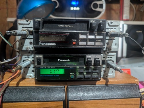 Lot vtg 80s panasonic - 80s,