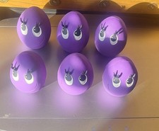 6 x Purple Lanco Ovo Eggs