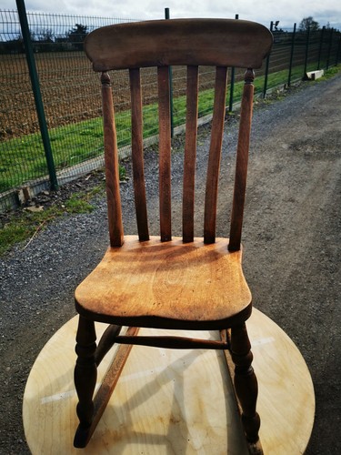 Vintage rocking chair oak - vintage, chair,