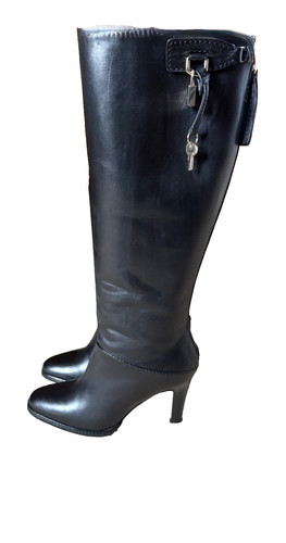 Dolce gabbana black leather - gabbana,
