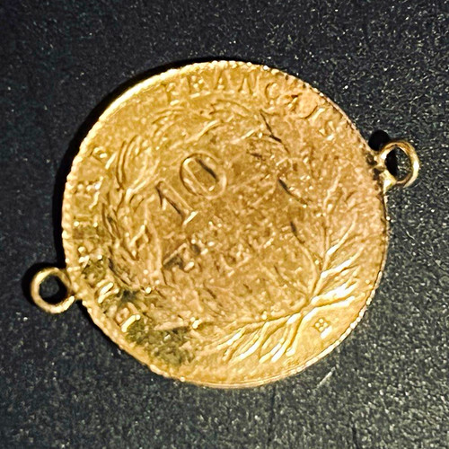 Napoleon iii francs gold - iii, 10