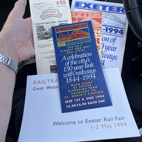 Leaflets exeter rail fair - leaflets,