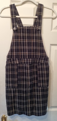 Ladies girls black chequered - ladies,