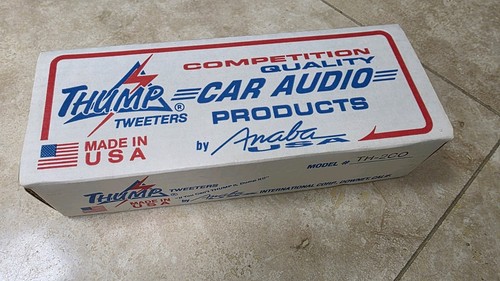 Thump car audio - audio, tweeters