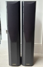 Mission Black 773 Speakers Made In England Good Condition