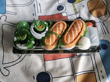 Novelty Socks 2 Pair's Sushi Socks in a Sushi Rolls Tray ? Christmas Present 