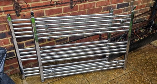 Chrome towel rail radiator
