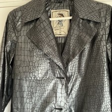 Black/Grey Four Seasons Trench Coat