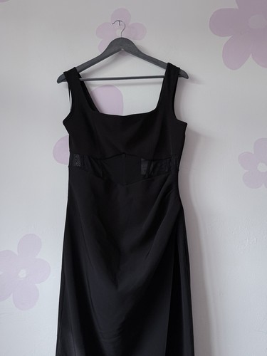 Lipsy london petite black prom - london,