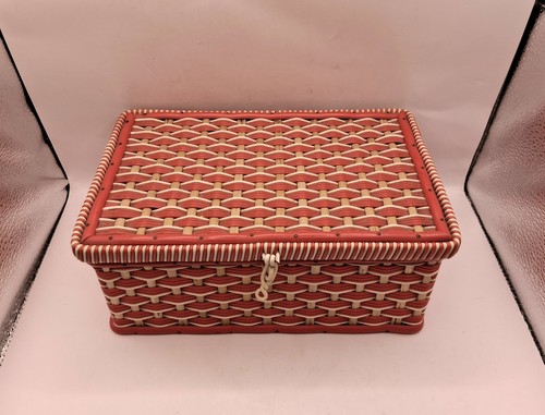 Vintage sewing basket - vintage,