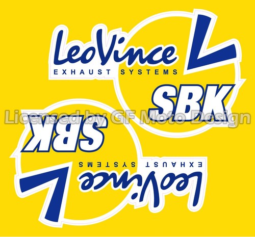 Leo vince exhaust stickers - leo,