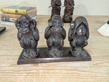 Monkey Ornament 'See Speak